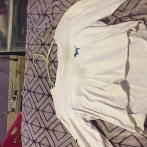 Long sleeve crop top